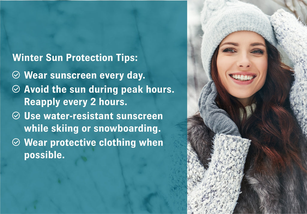 Winter sun protection tips