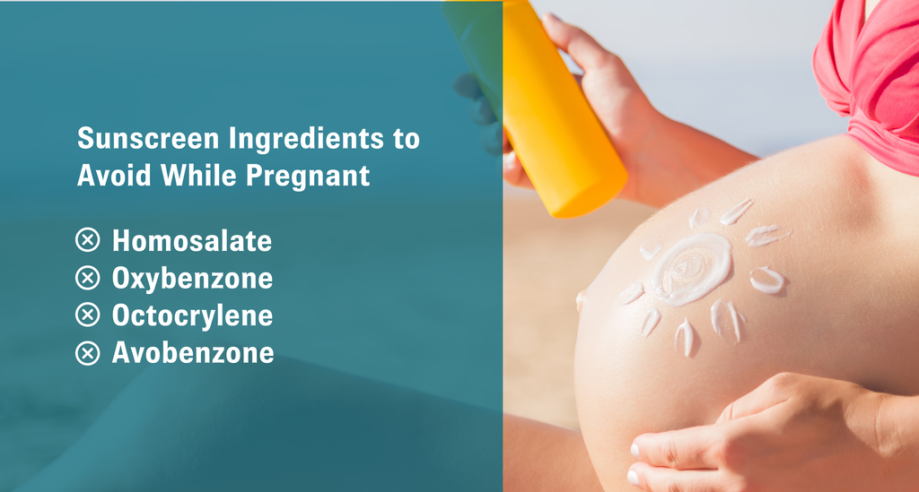 Sunscreen ingredients to avoid when pregnant