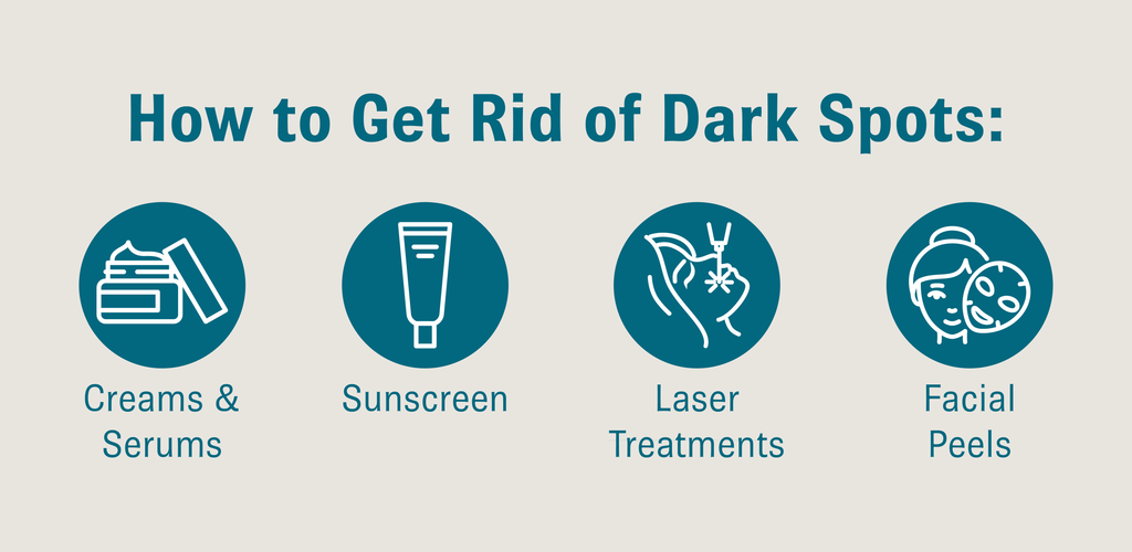 4 tips how to get rid of dark spots