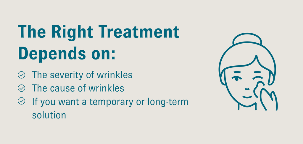 What is the right under-eye wrinkle treatment for you