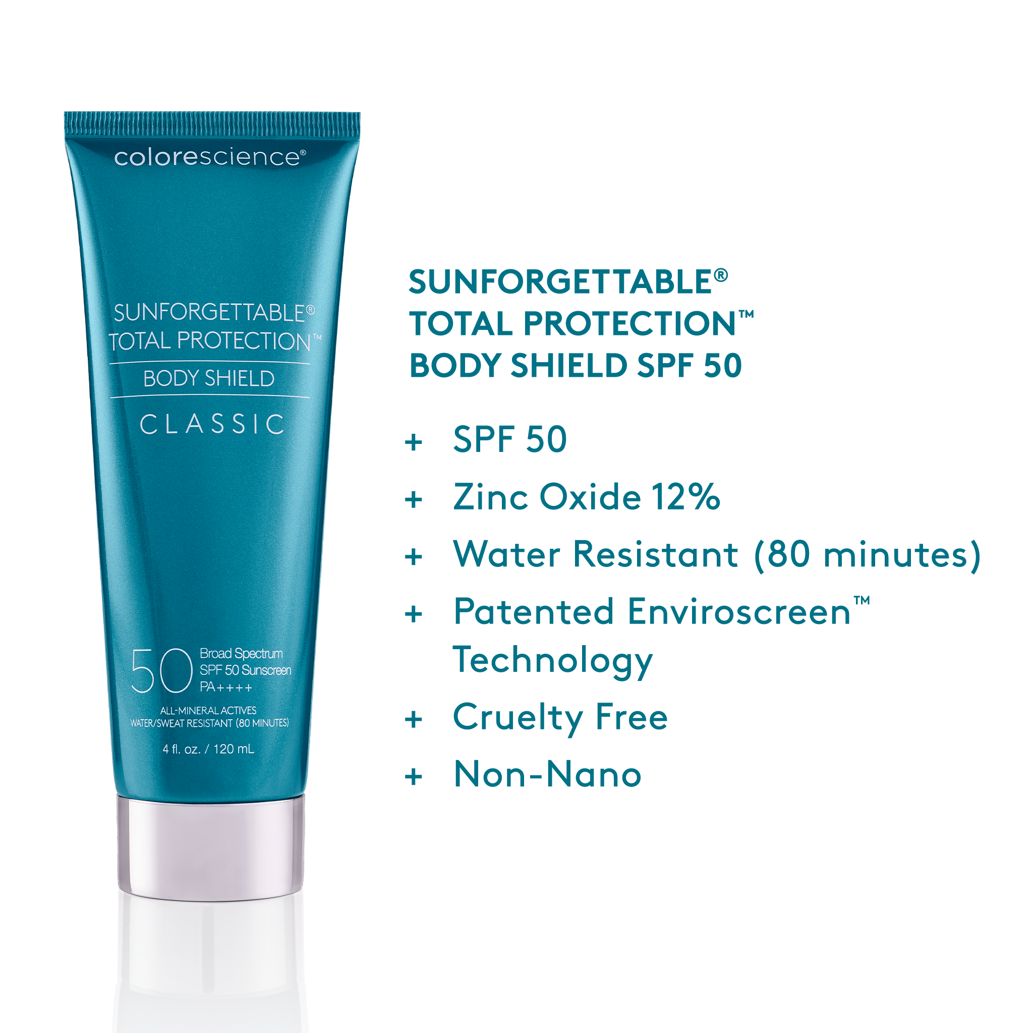 Sunforgettable® Total Protection™ Body Shield Classic SPF 50