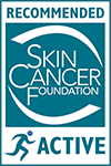 Recommended by the Skin Cancer Foundation Active