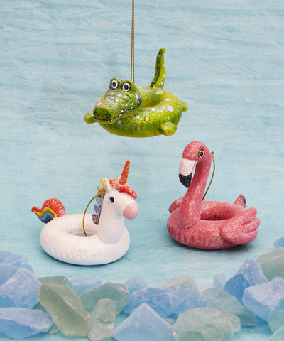 Floatie Animal Ornaments