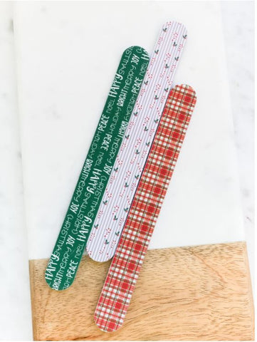 Holiday Nail File Set