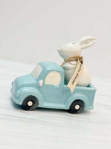 Truck Bunny Salt & Pepper Set