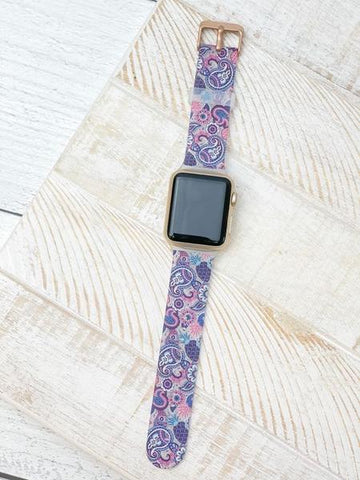 Apple Smart Watch Band by Simply Southern - Paisley