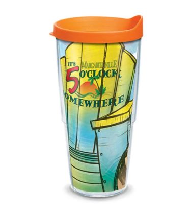 Margaritaville Double Wall Tumbler with Lid by Tervis
