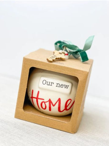 "Our New Home" Christmas Tree Ornament
