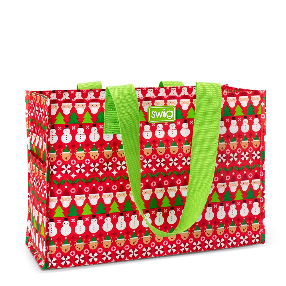 Christmas Crew Large Gift Bag by Swig (Ships in October)