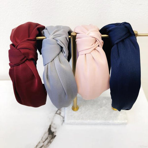 Satin Knot Headbands