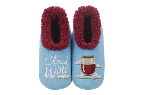 Snoozies! Cloud Wine Slippers