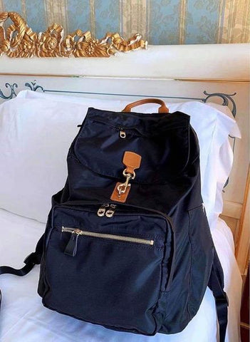 Jo Black Laptop Backpack