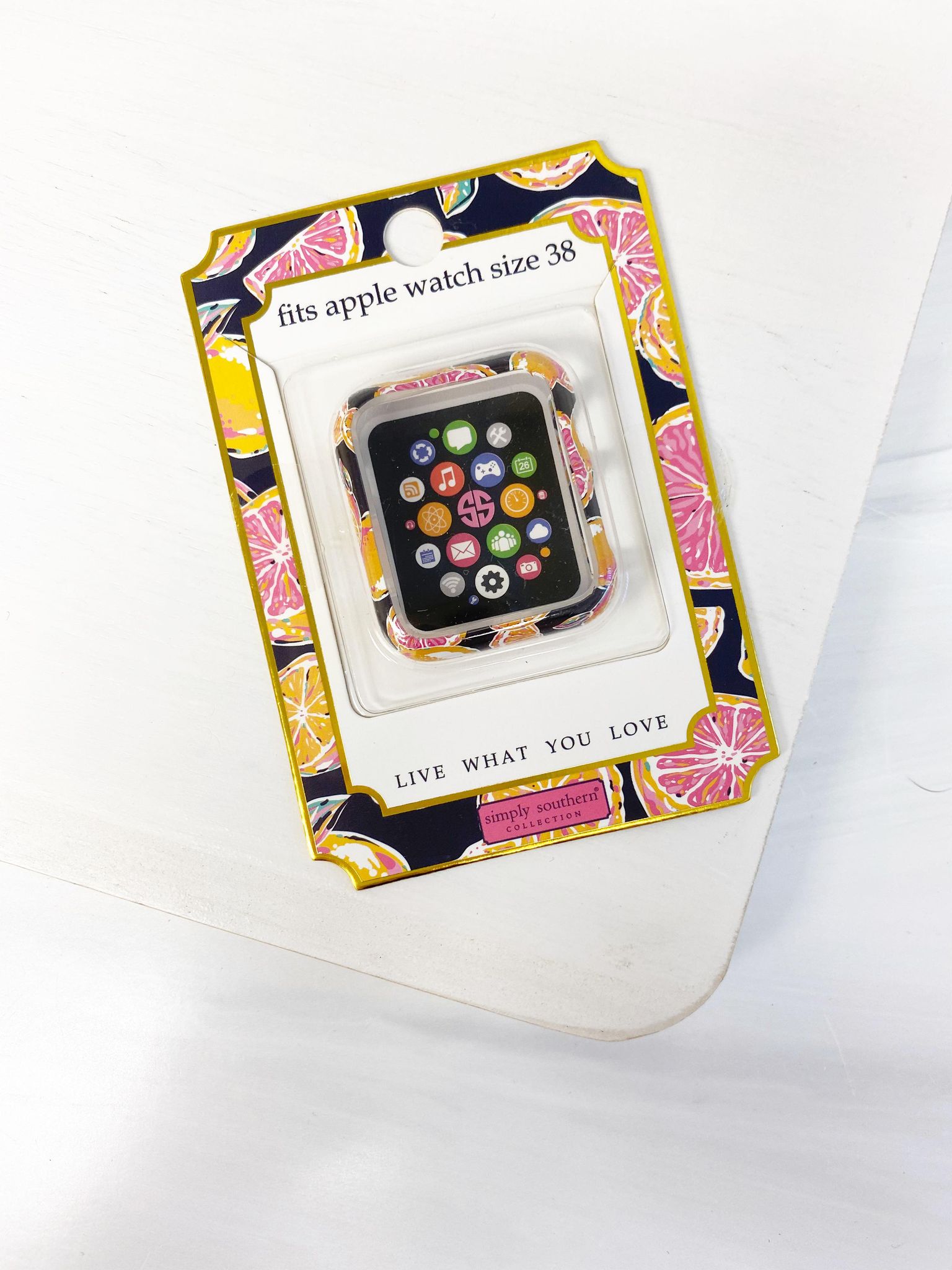 Apple Watch 38mm Screen Bumper by Simply Southern - Citrus