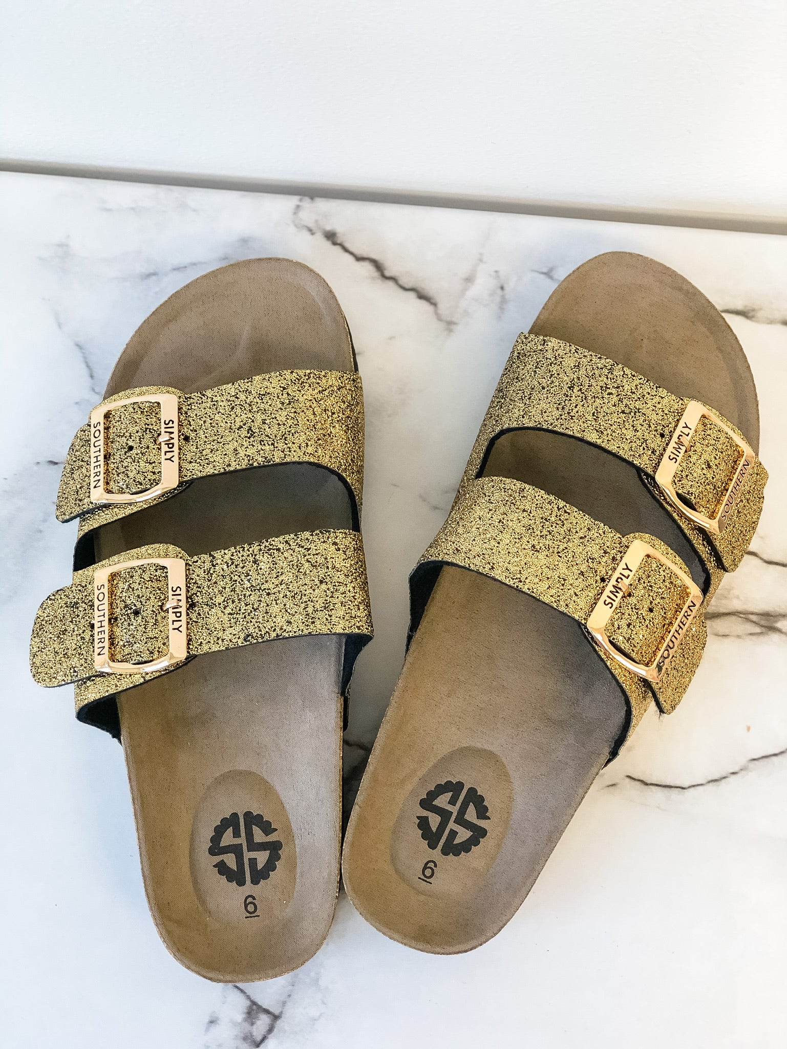 simply southern sandals double strap