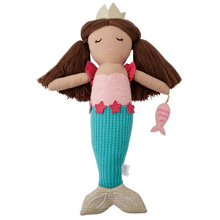 mermaid plush doll