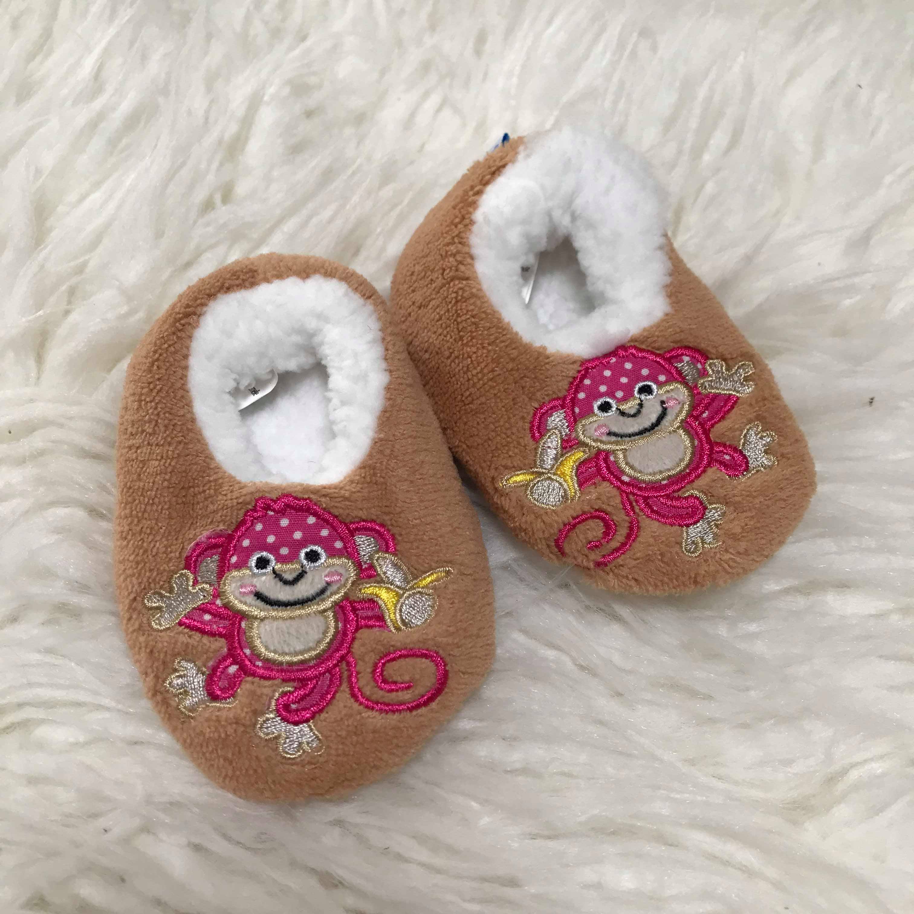 snoozies baby slippers