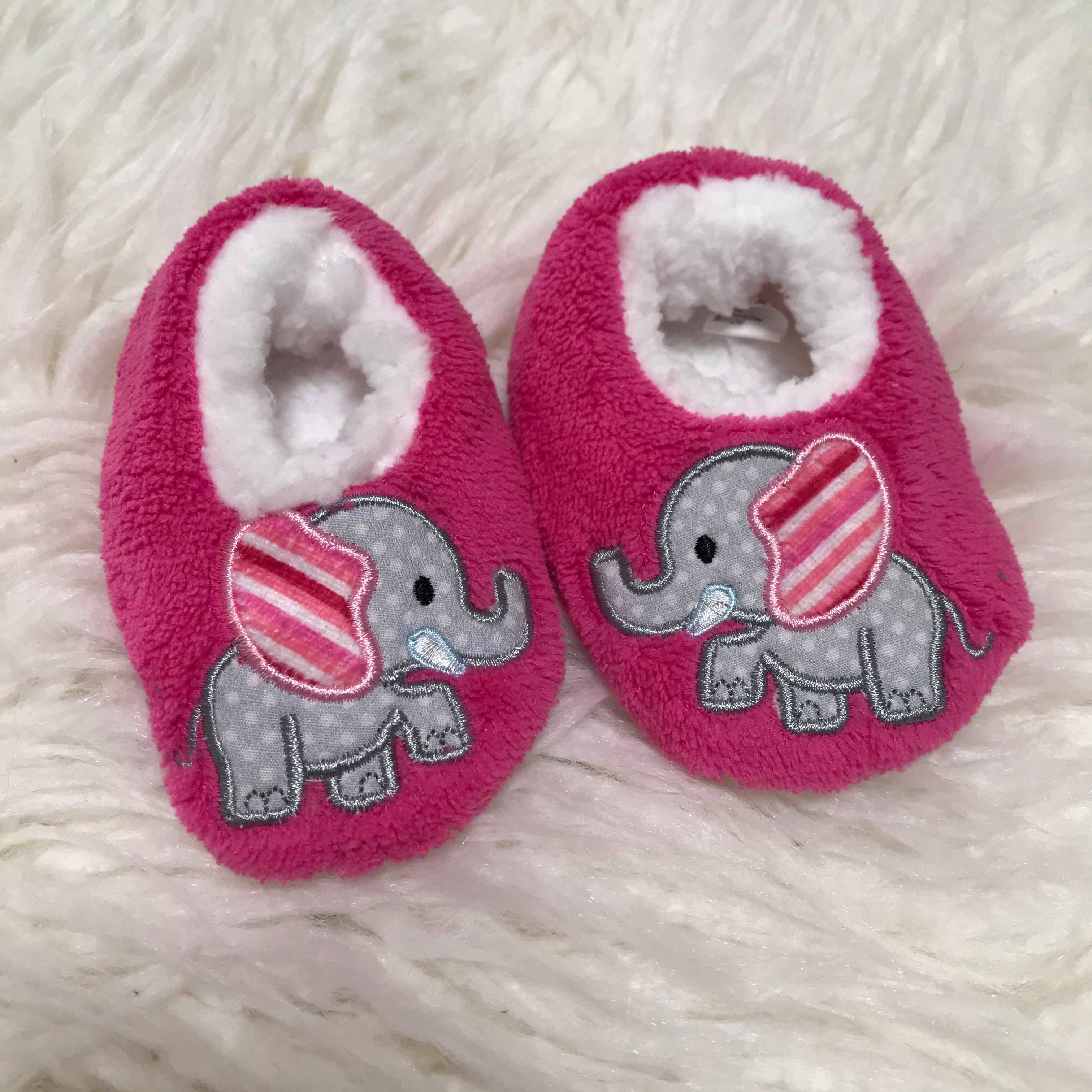 snoozies baby slippers