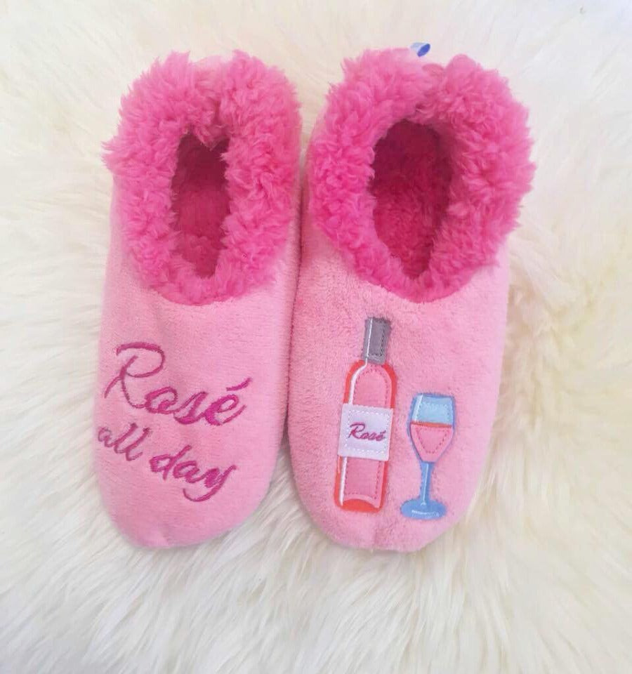 rose all day slippers