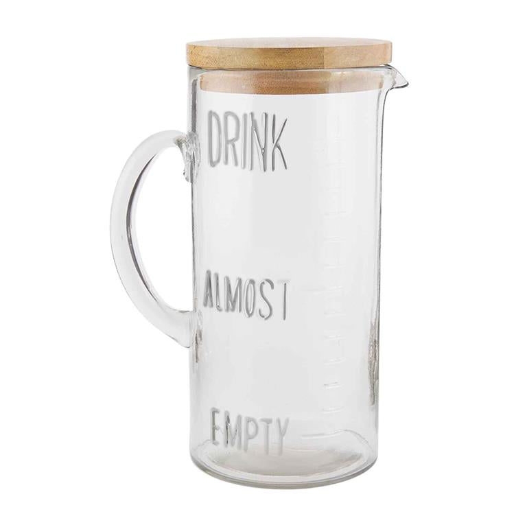 Drink Glass Pitcher by Mud Pie