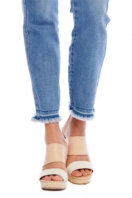 Blue Opal Straight Leg Jeans by Mud Pie