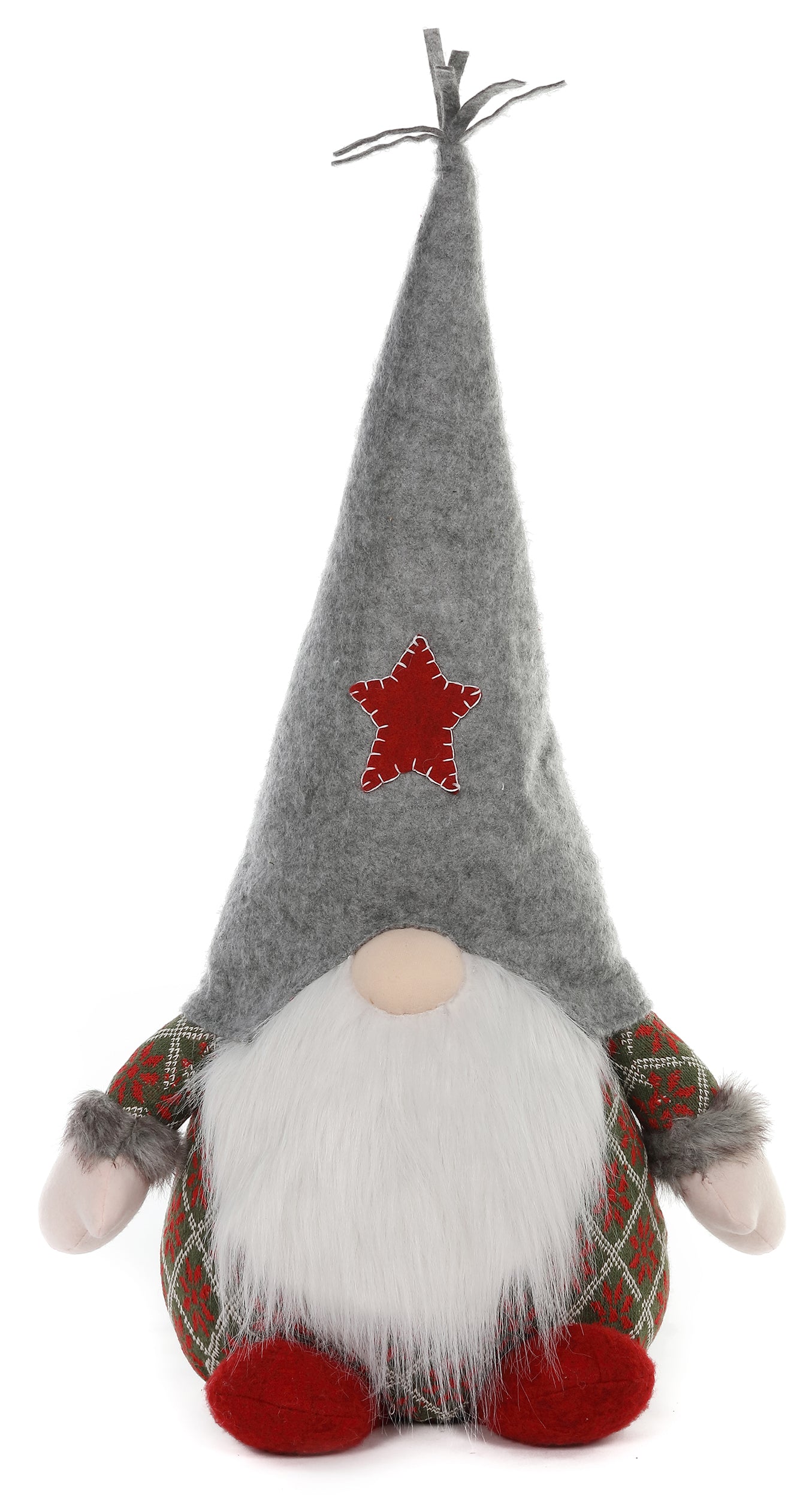 large stuffed gnome