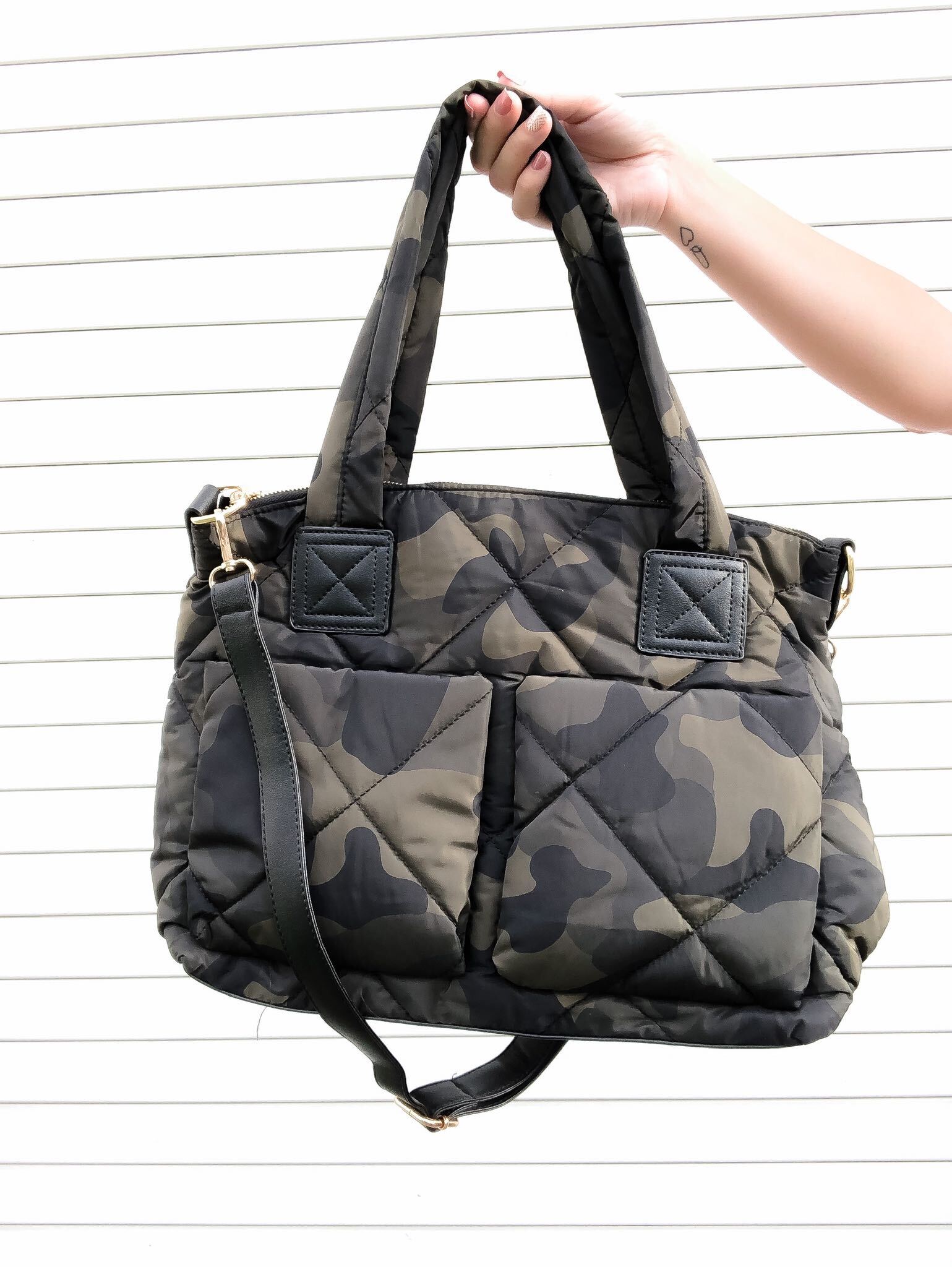 camouflage messenger bag