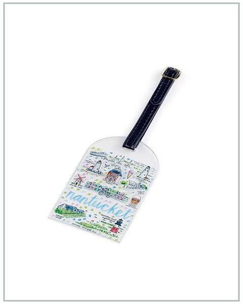 City Luggage Tags by Evelyn Henson- Nantucket