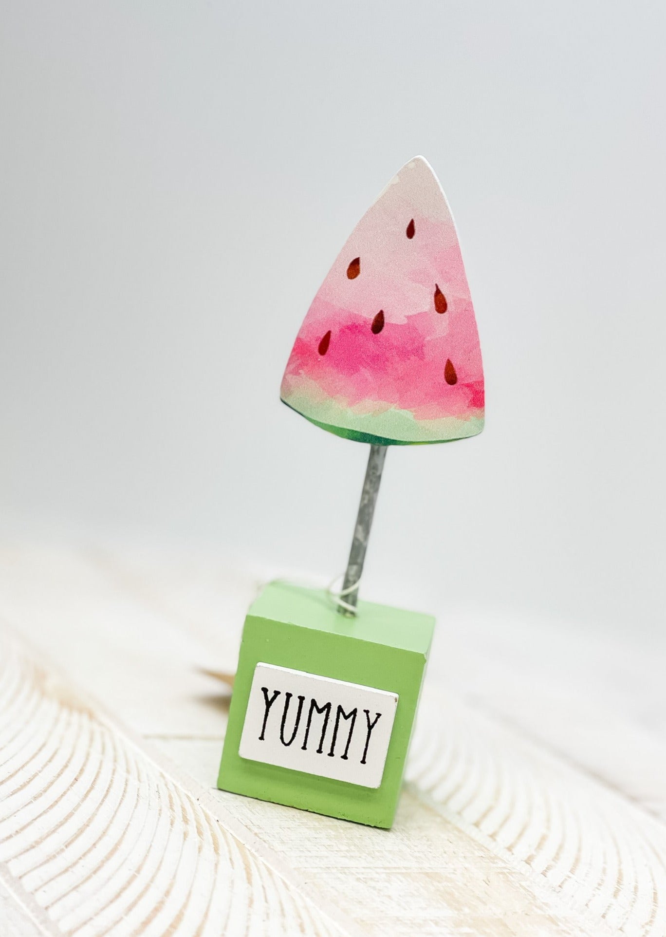 'Yummy' Watermelon Sign