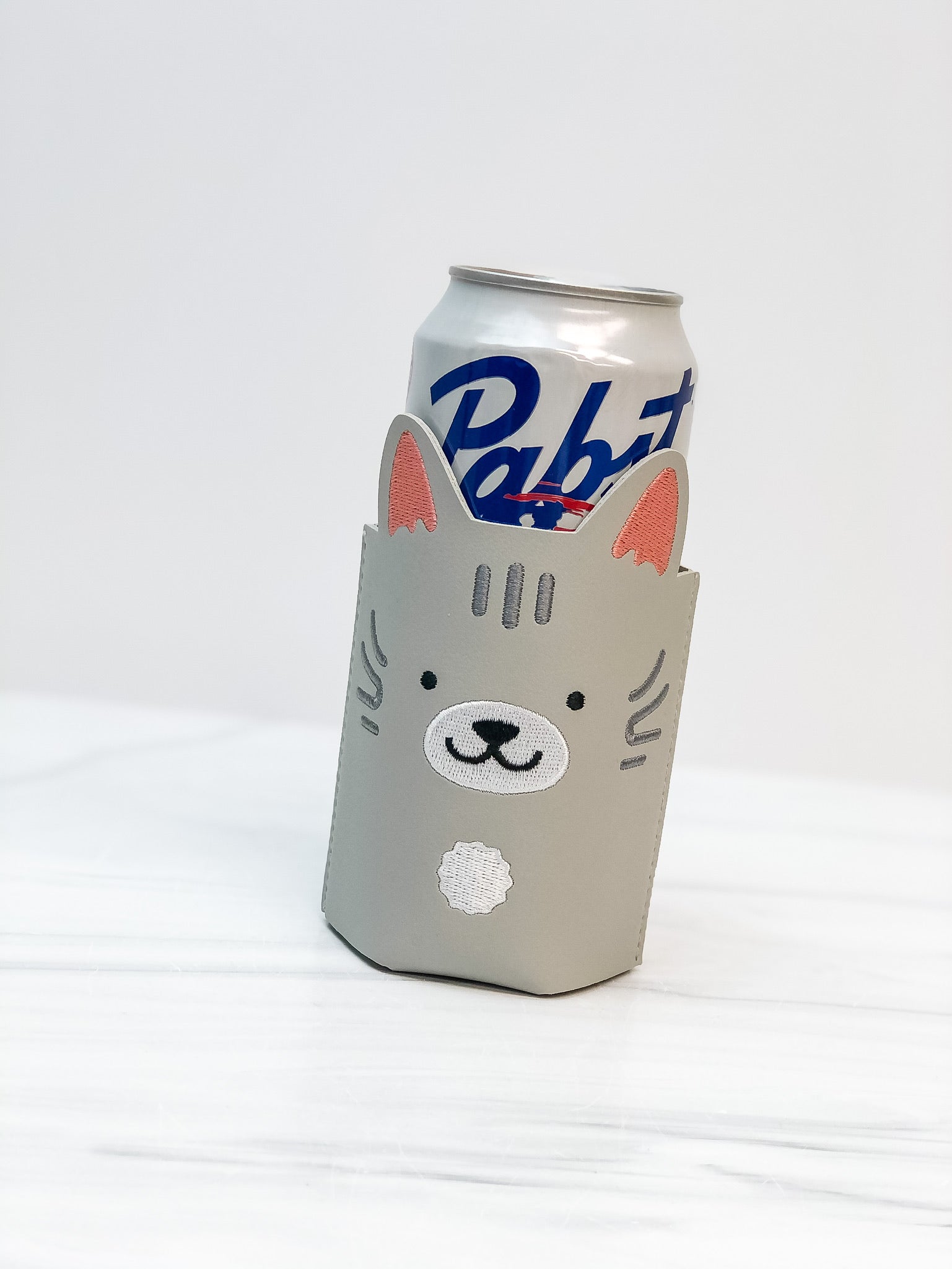 Beverage Buddy Drink Sleeve - Gray Tabby