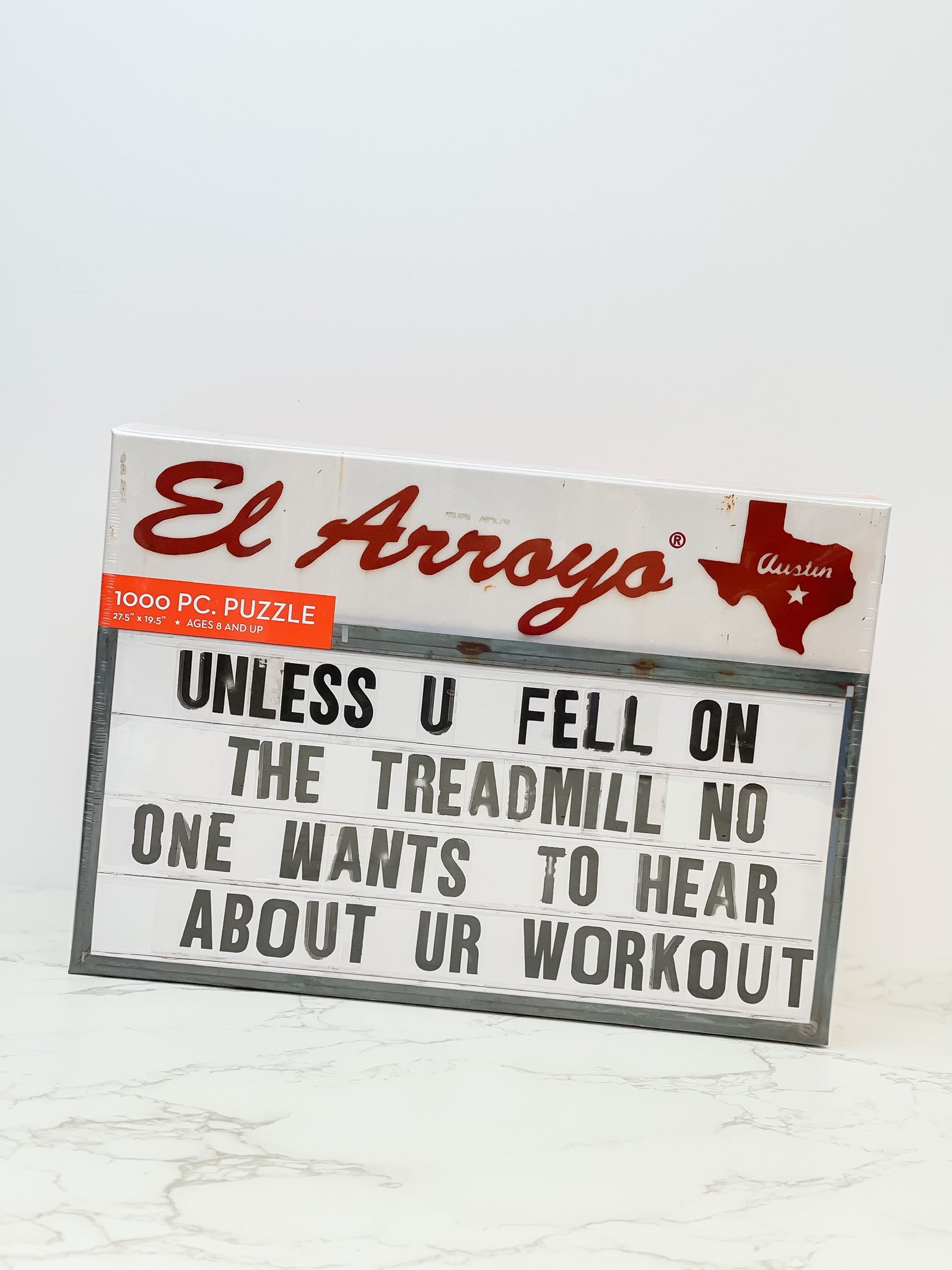 'No One Wants To Hear About Your Workout' Marquee Puzzle