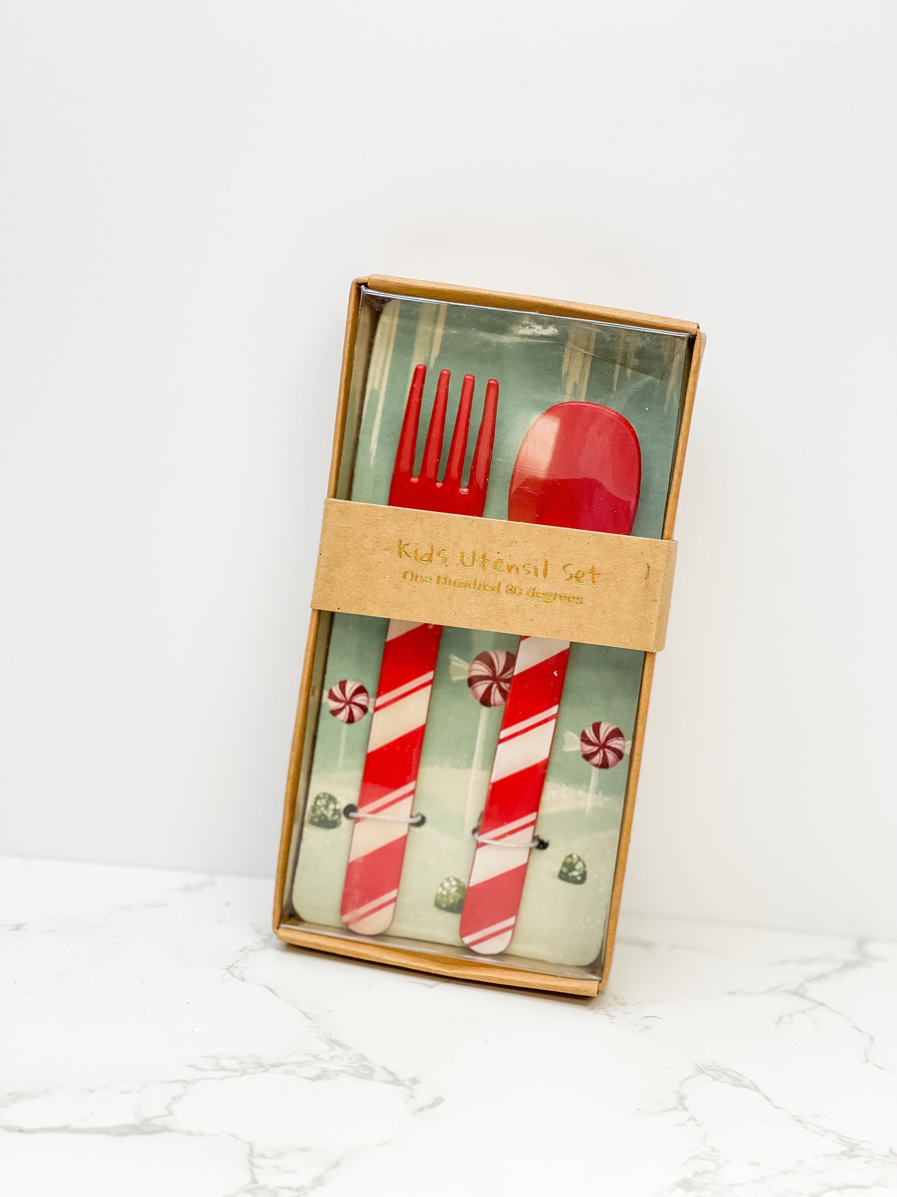 Christmas Kid's Utensil Set