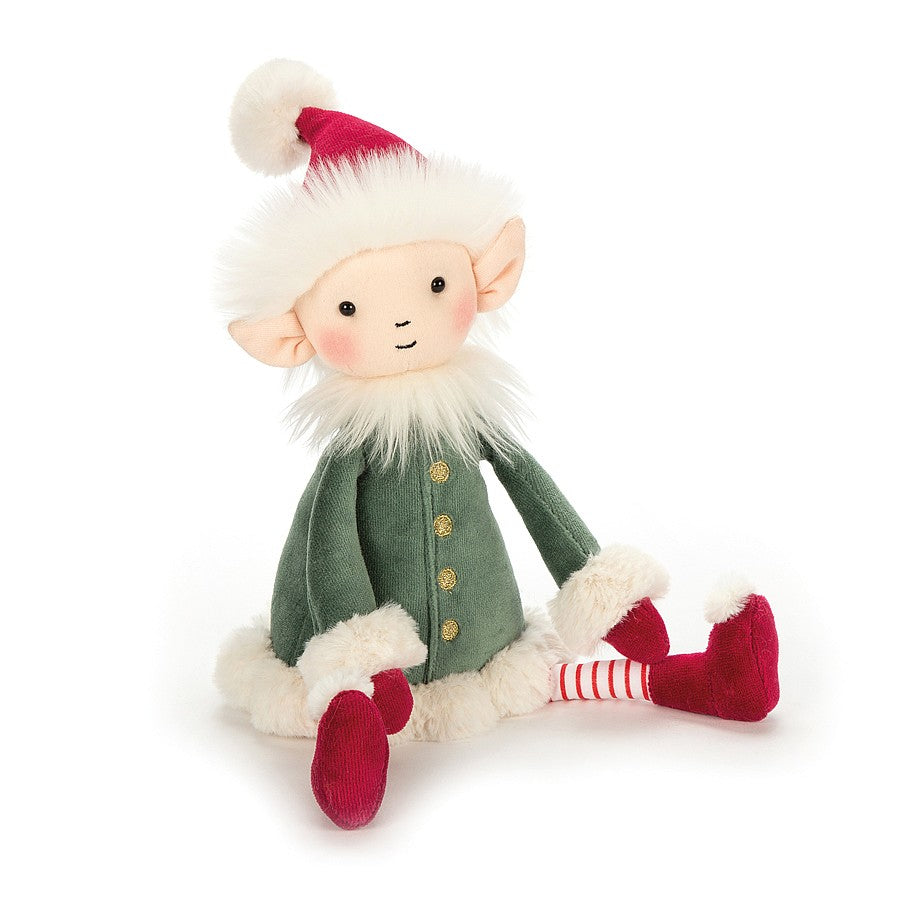 large stuffed elf