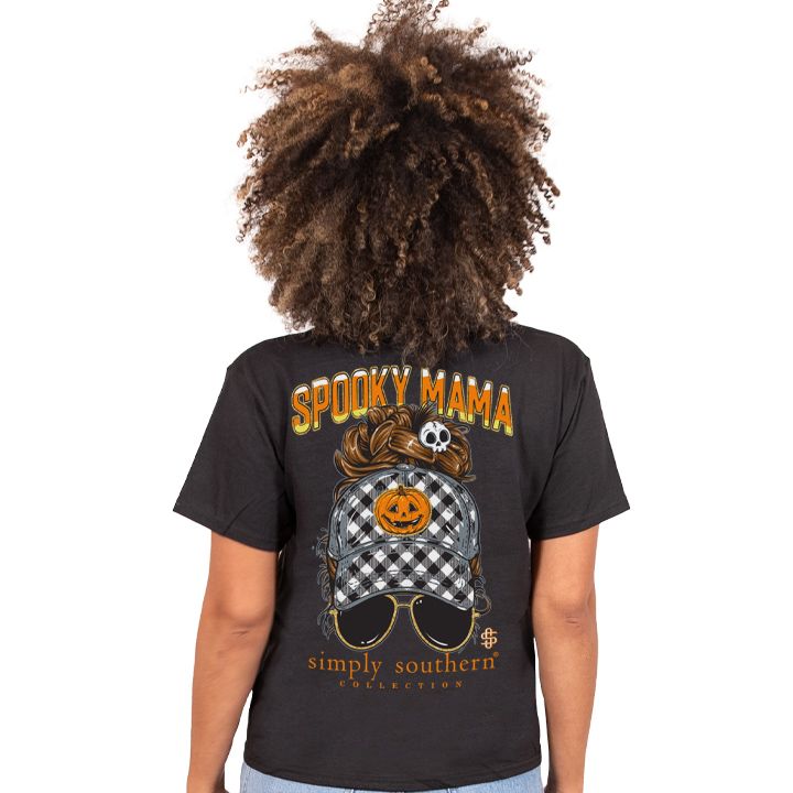 'Spooky Mama' Short Sleeve Tee by Simply Southern