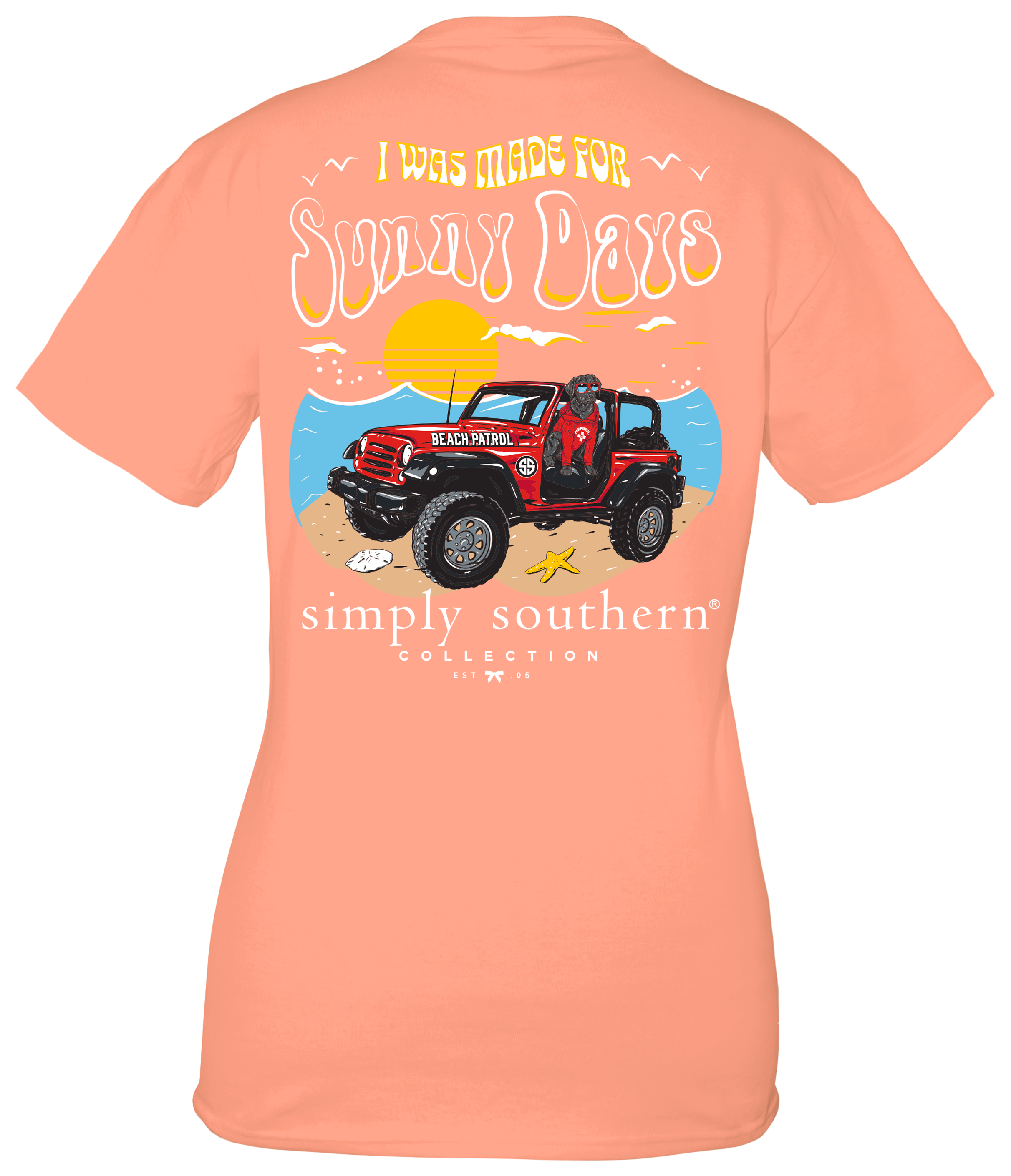 'I Was Made For Sunny Days' Short Sleeve Tee by Simply Southern