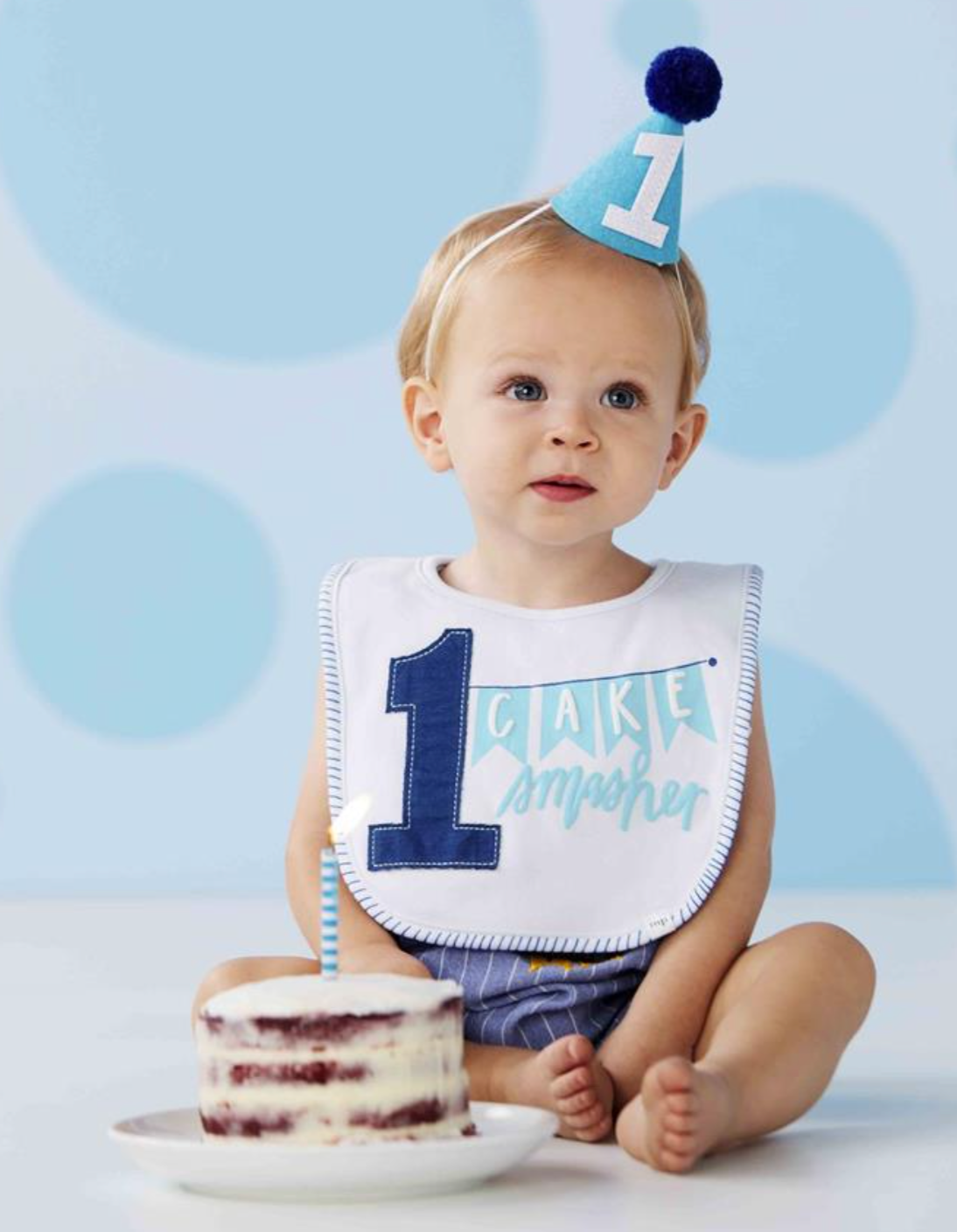 Birthday Boy Cake Smasher Set by Mud Pie