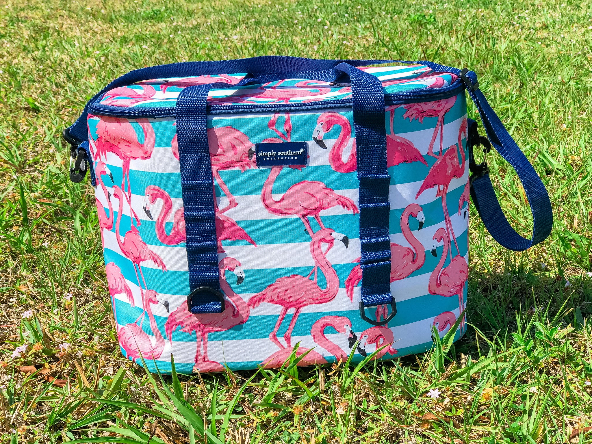 flamingo cooler bag