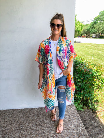 How To Wear a Kimono Top – Prep Obsessed