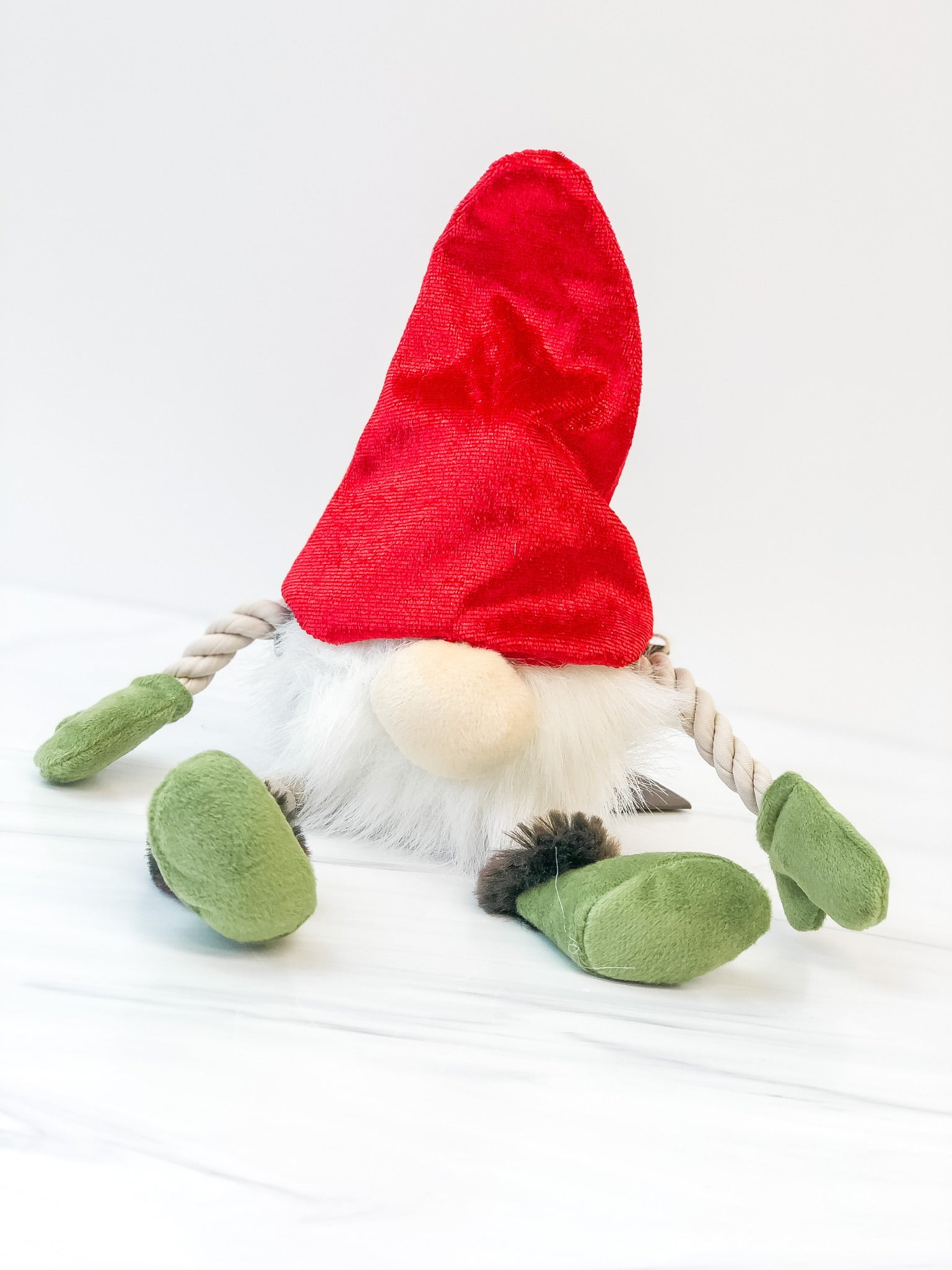 gnome dog toy