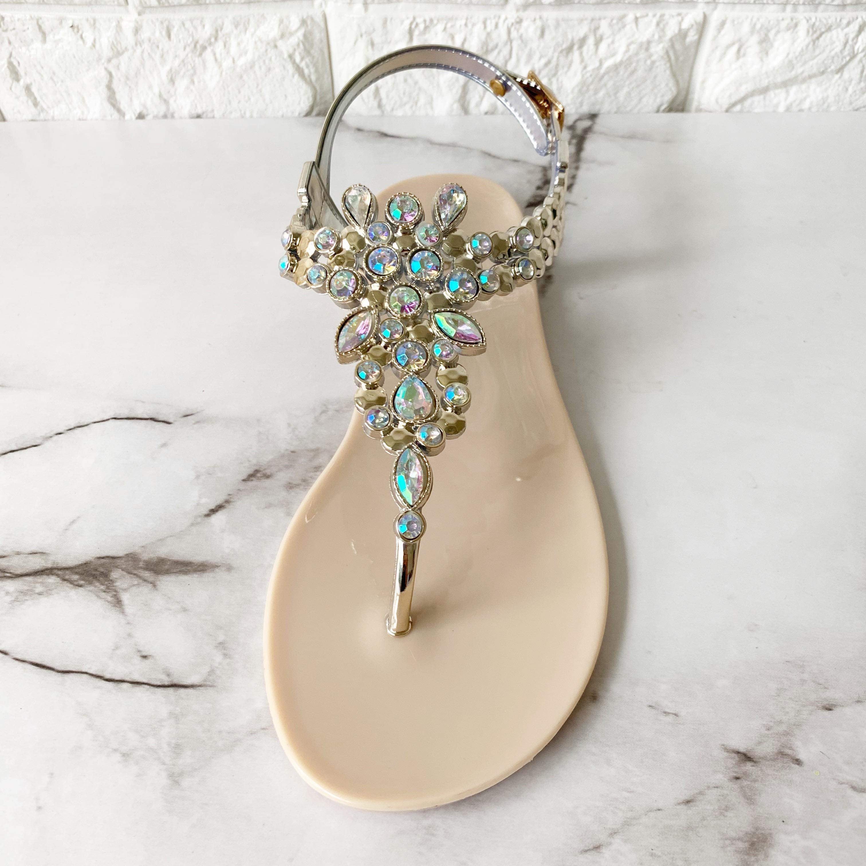 jeweled slippers