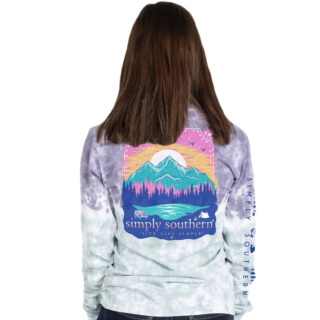 simply southern tie dye hoodie