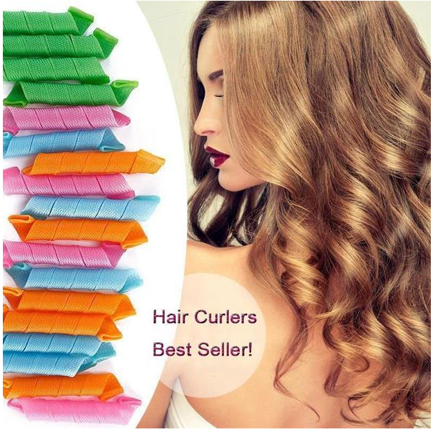 NO HEAT MAGIC SAFETY HAIR CURLERS ROLLERS