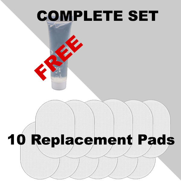 Replacement Gel Pads 6 Pcs - Ultimate ABS Stimulator