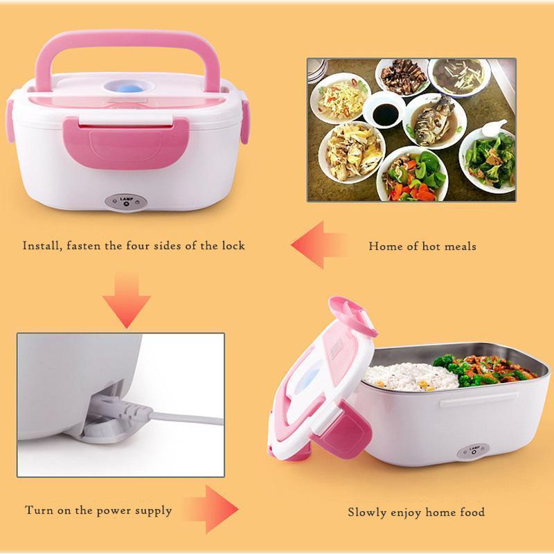 PORTABLE SELF-HEATING LUNCH BOX