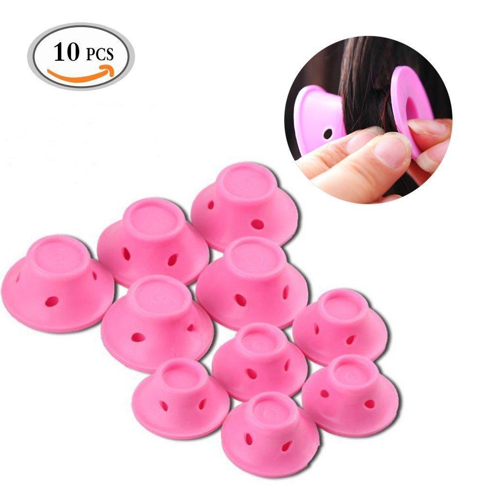 10 pcs. Silicone Hair Curlers