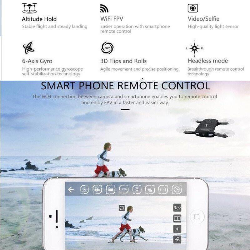 FOLDABLE MINI SELFIE DRONE