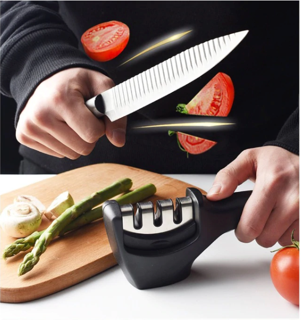 Professional Kitchen Knife Sharpener 3 Stages