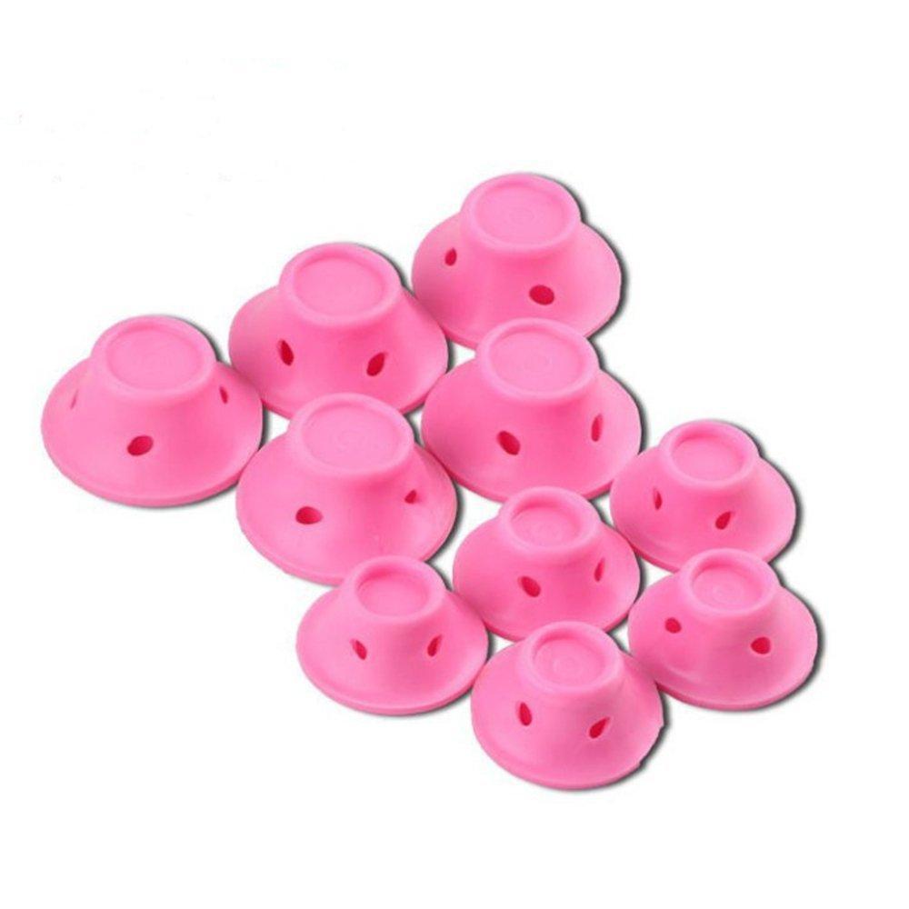 10 pcs. Silicone Hair Curlers