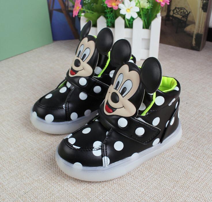 Cute Mouse Toddler Led Shoes