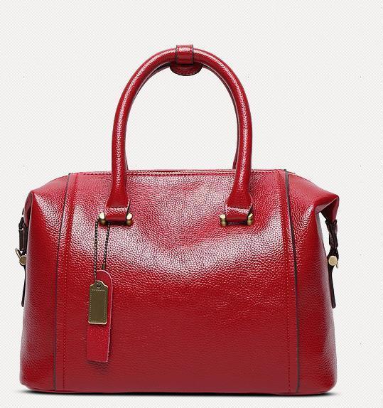 GENUINE LEATHER SHOULDER BAG