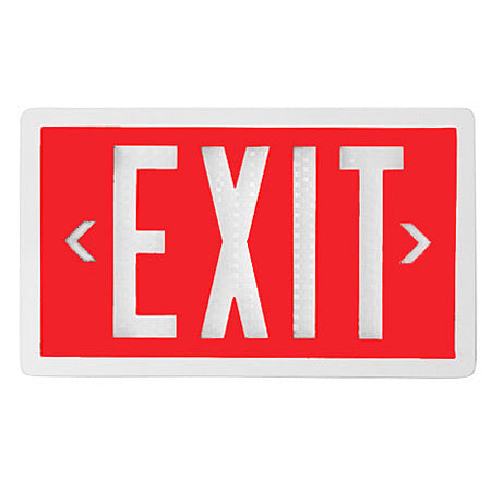 self luminous exit sign